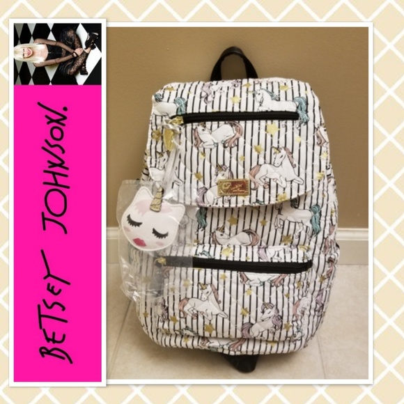 Betsey Johnson Handbags - Whimsical Unicorn 🦄  Backpack